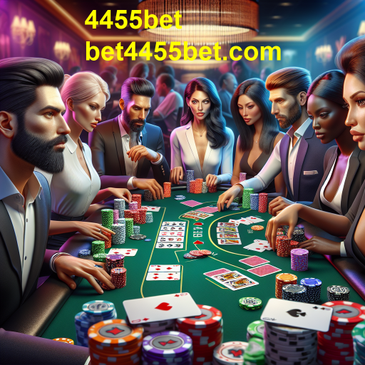 Descubra o Mundo do Poker no 4455bet